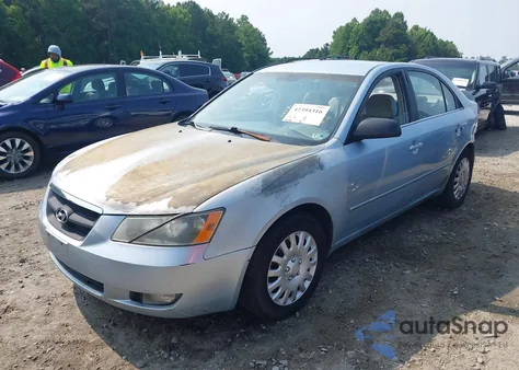 2006 Hyundai Sonata Gls/Lx z USA, uszkodzony, nr VIN 5NPEU46C56H082628